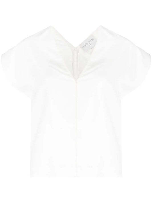 Side Slit Detail Blouse