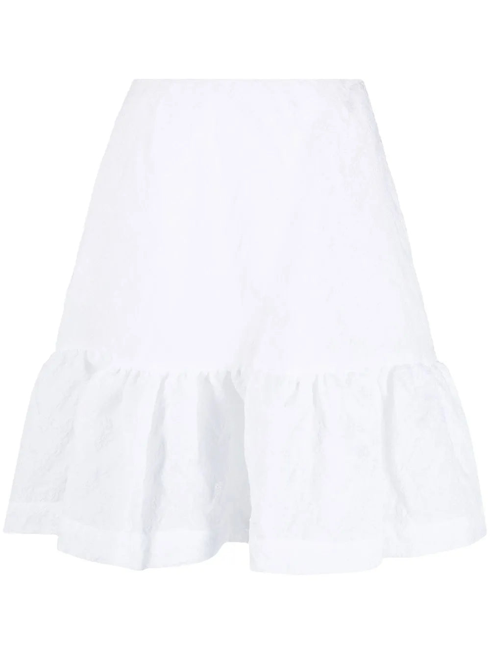 Ruffled A-Line Skirt