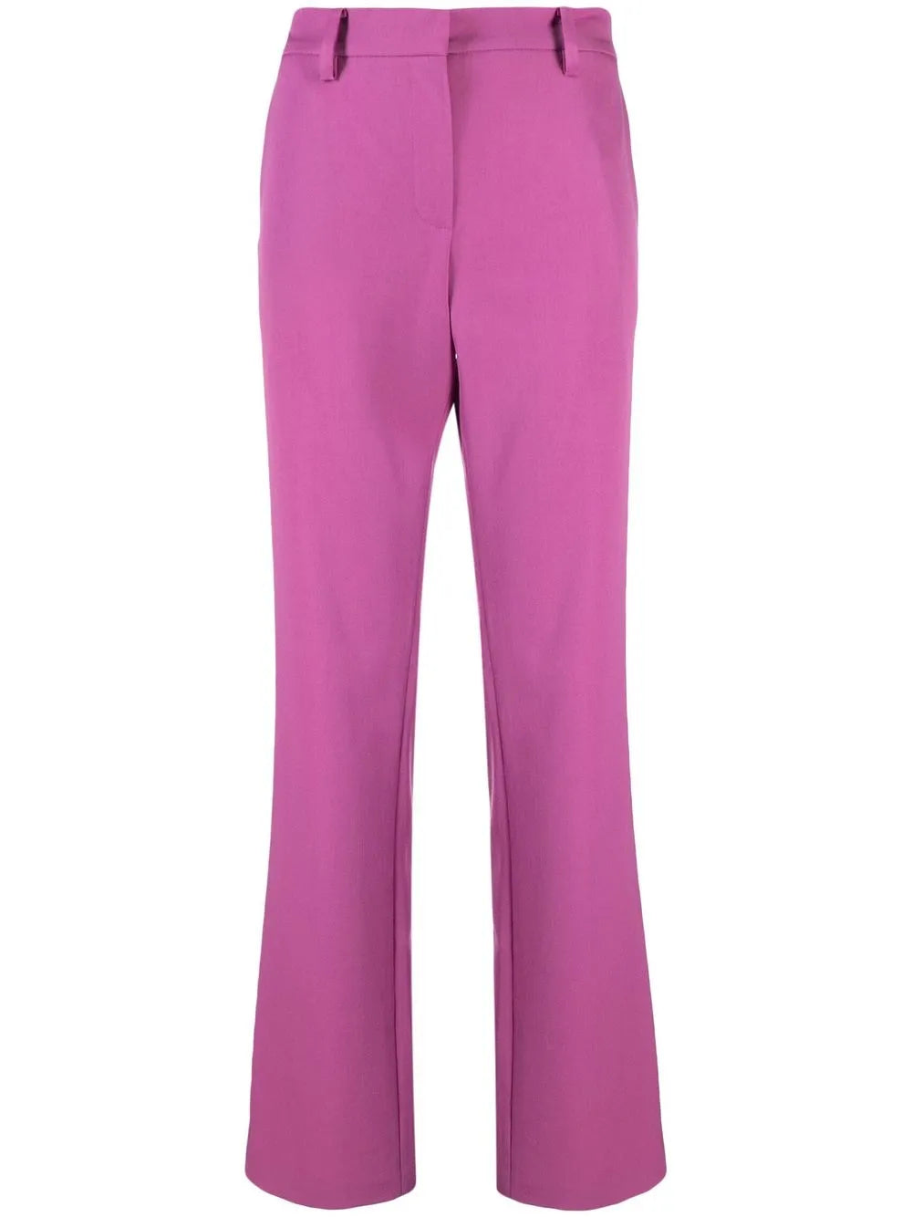 Straight-Leg Wool Trousers