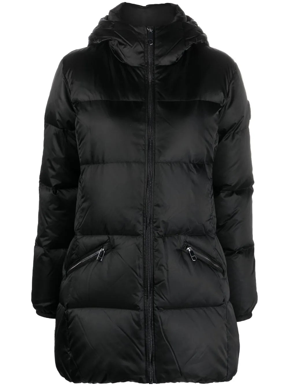 Zip-Up Hooded Puffer Jacket