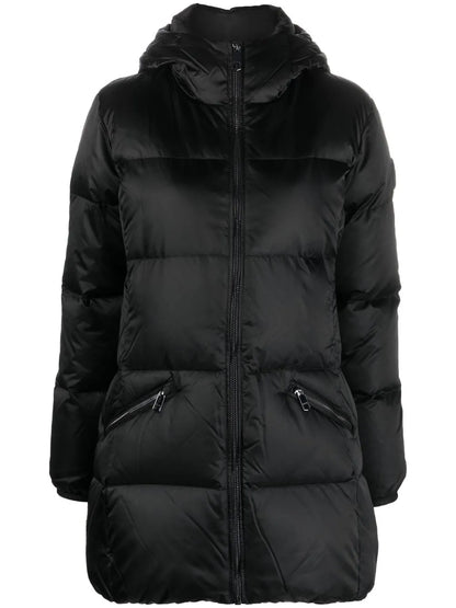 Zip-Up Hooded Puffer Jacket
