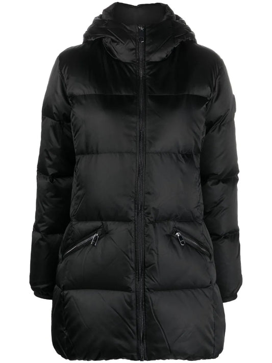Zip-Up Hooded Puffer Jacket