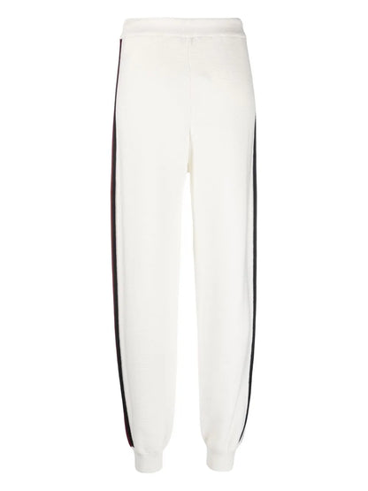 Side-Stripe Cotton Track Pants