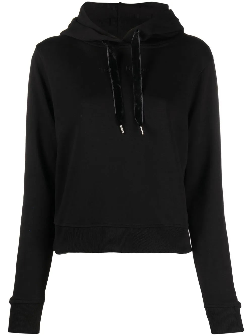 Logo-Embroidered Long-Sleeve Hoodie