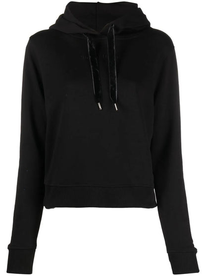 Logo-Embroidered Long-Sleeve Hoodie