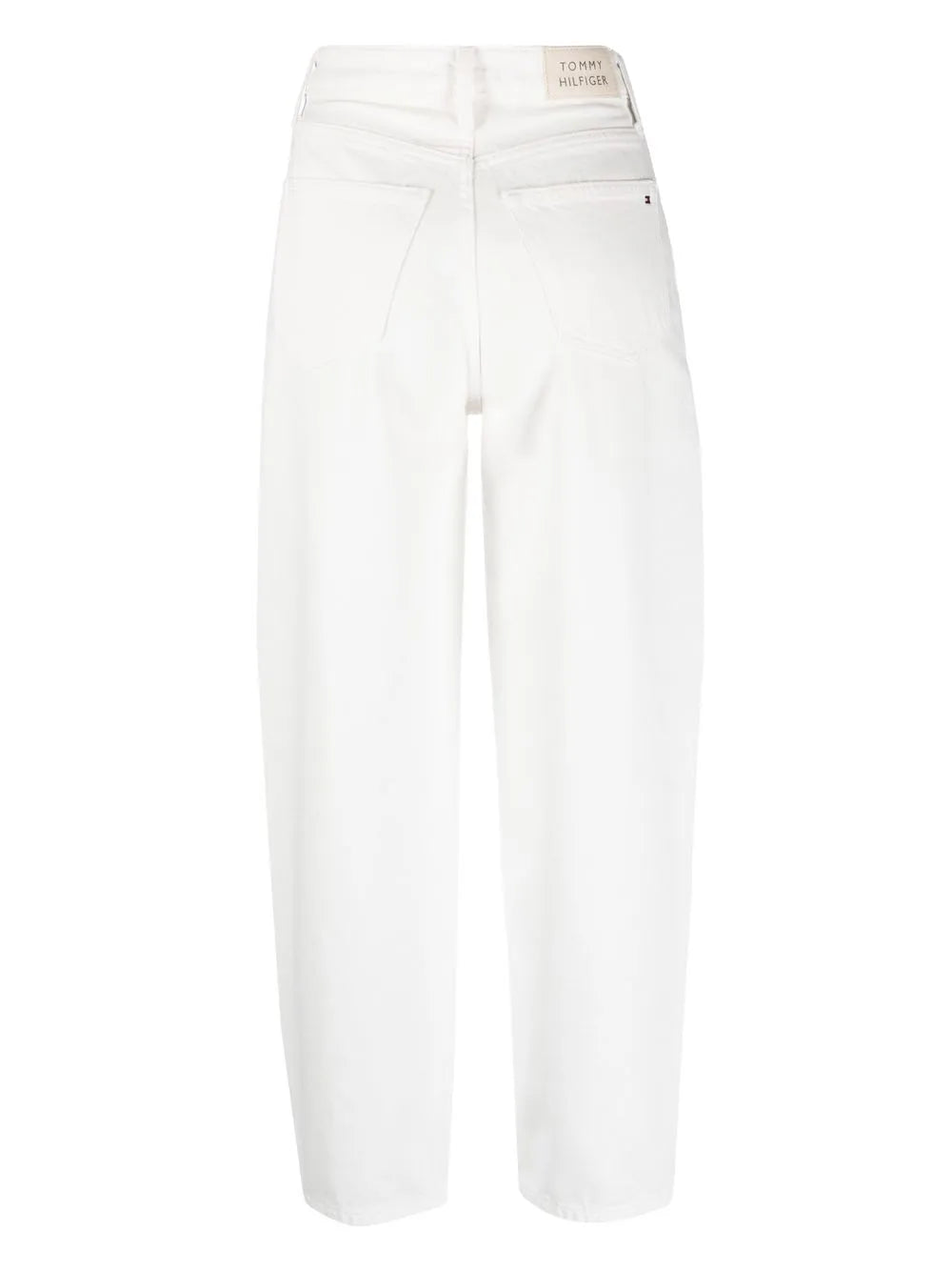 High-Waisted Tapered Jeans