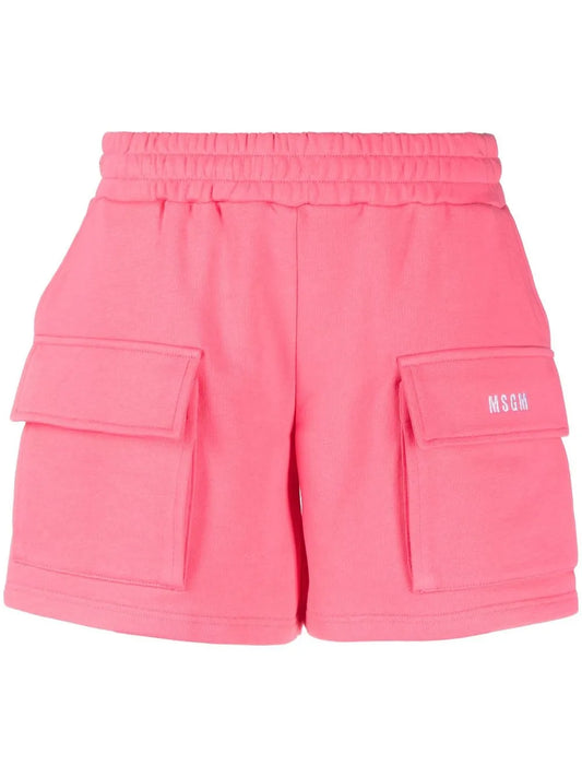 Logo-Embroidered Track Shorts