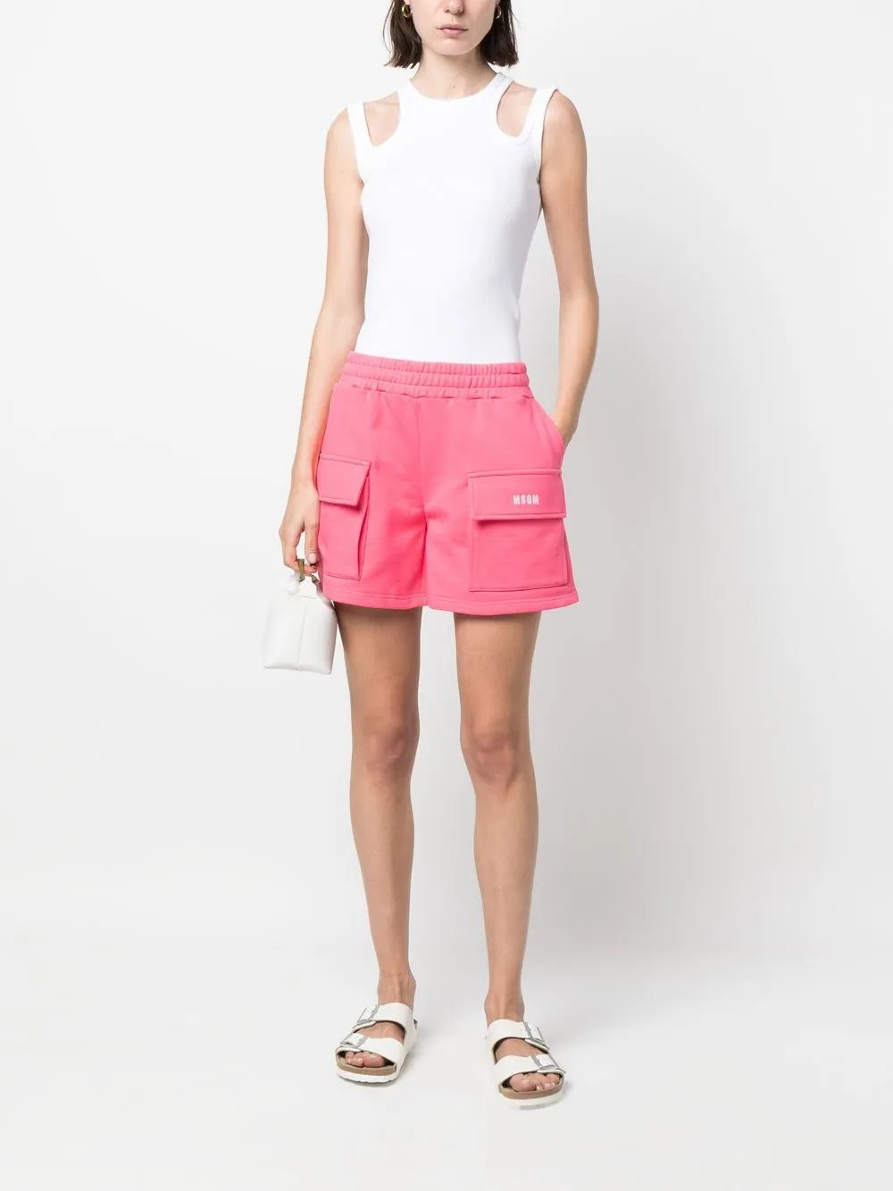 Logo-Embroidered Track Shorts