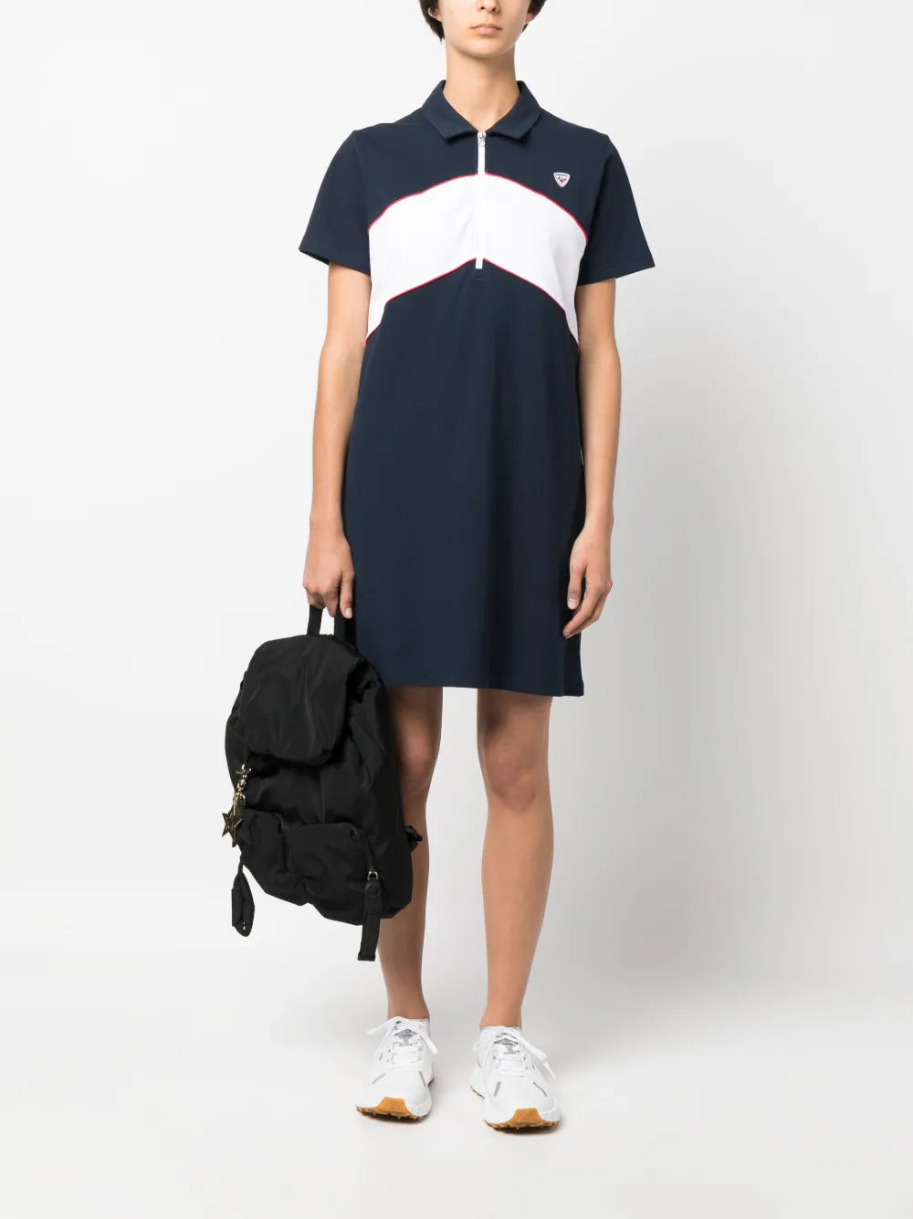 Short-Sleeve Polo Dress