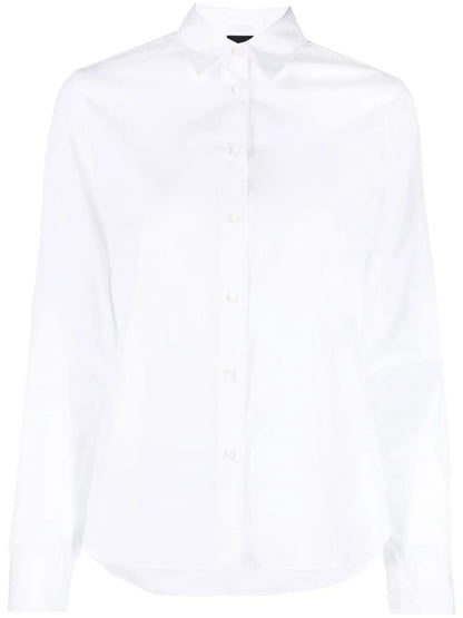 Long-Sleeve Cotton Shirt