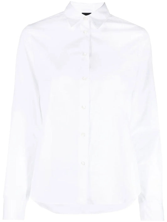 Long-Sleeve Cotton Shirt
