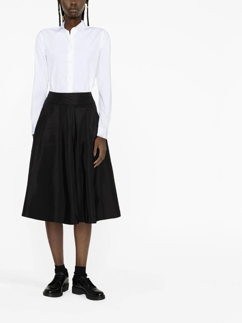 Long-Sleeve Cotton Shirt
