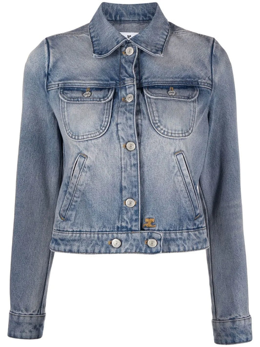 Cropped Denim Jacket
