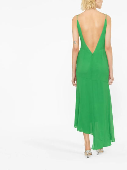 Side-Split Cut-Out Dress
