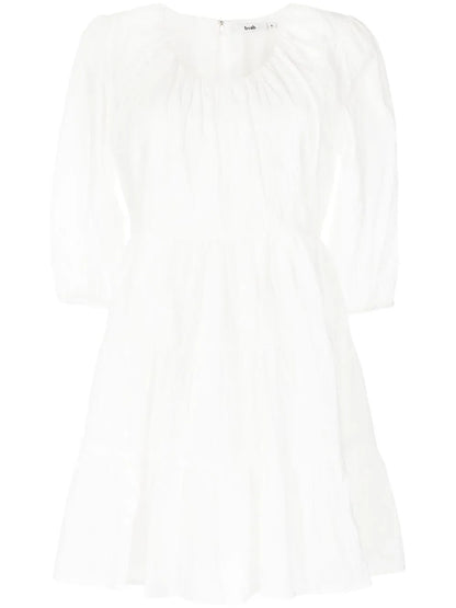 Skater Cotton Mini Dress