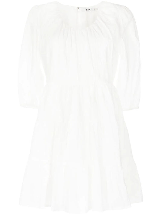 Skater Cotton Mini Dress
