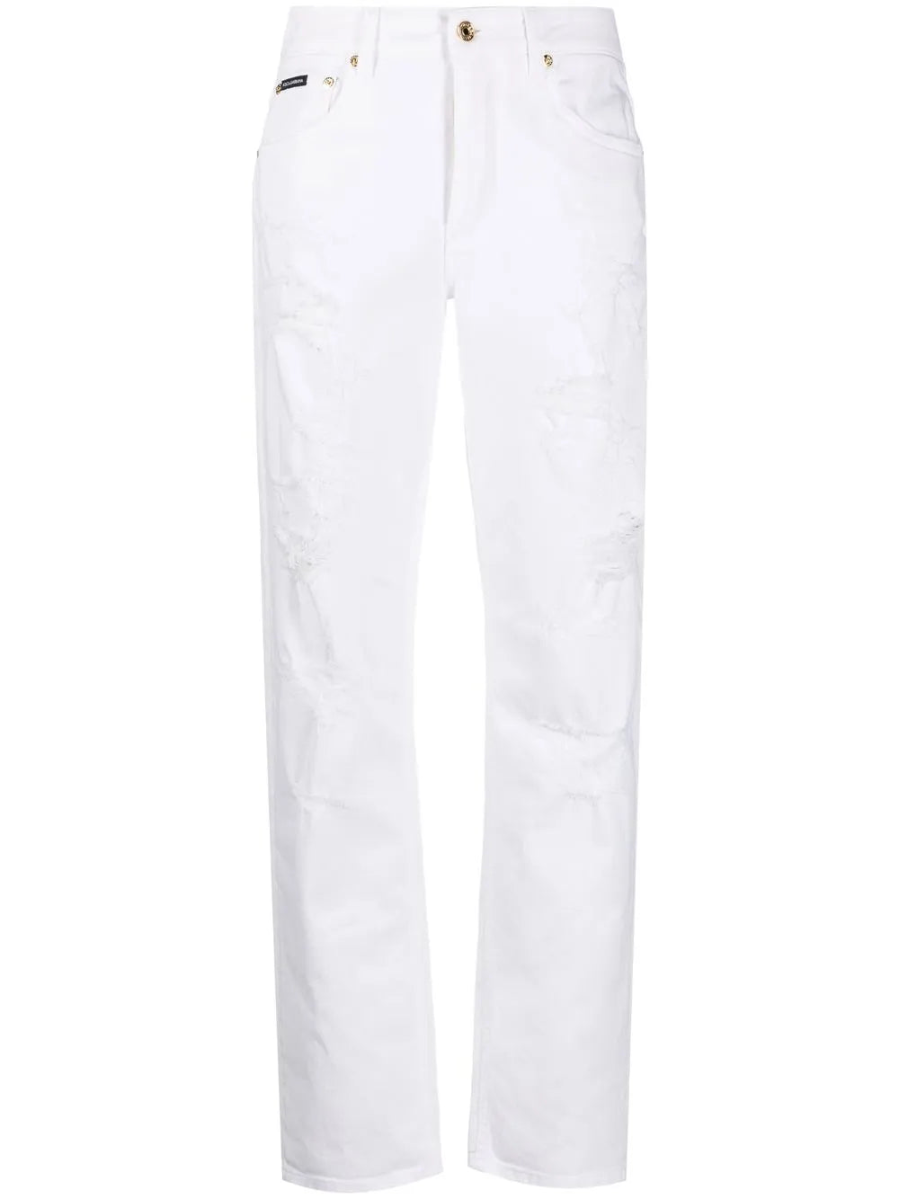 Distressed Boyfriend Jeans