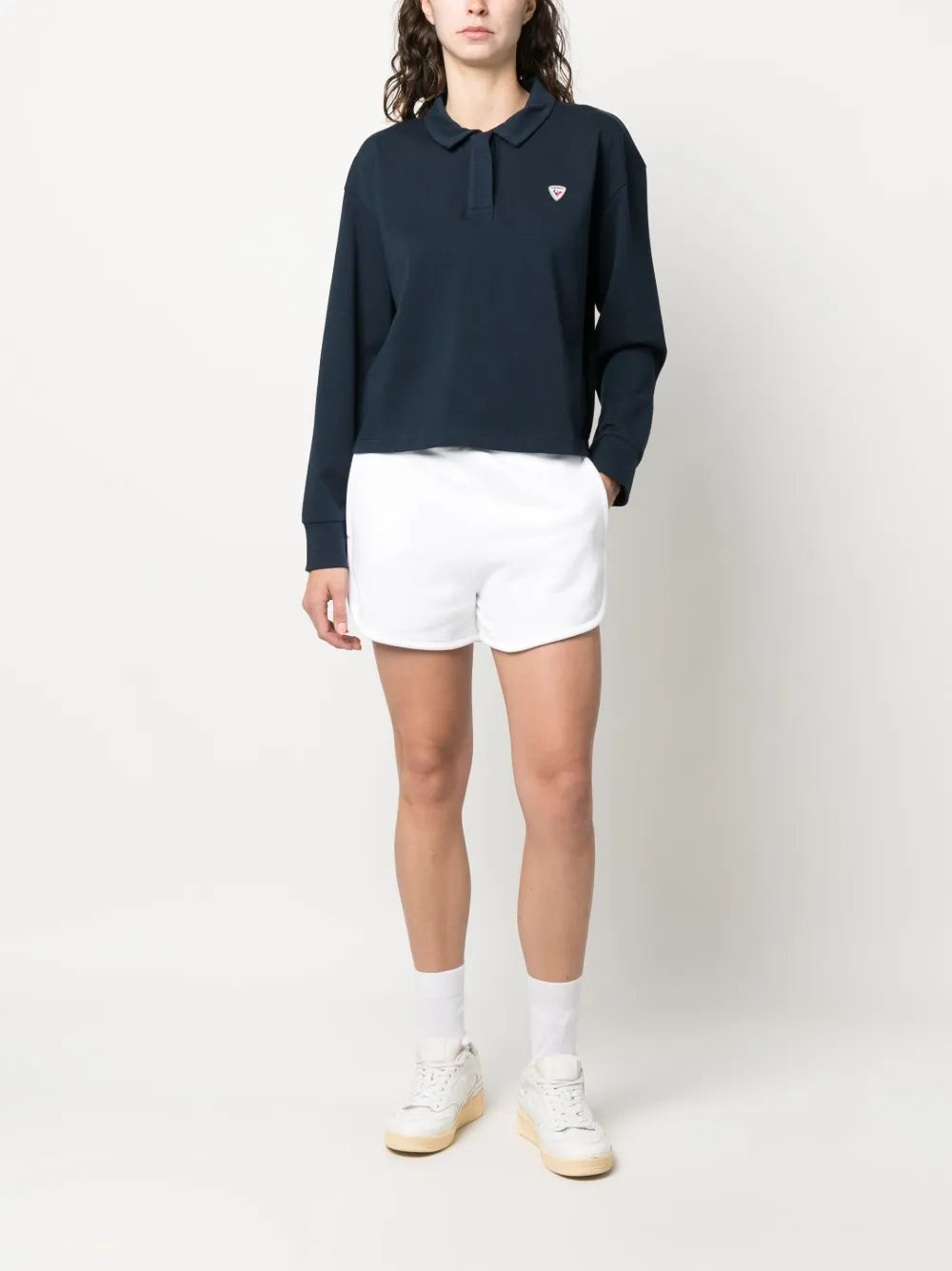 Cropped Polo Shirt