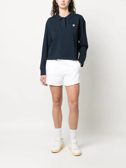 Cropped Polo Shirt