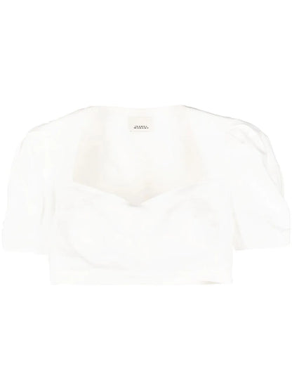 Fania Puff-Sleeve Top