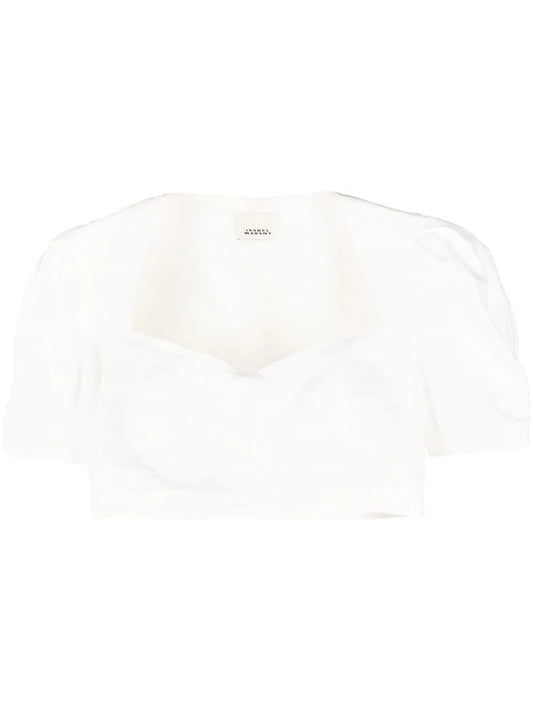 Fania Puff-Sleeve Top