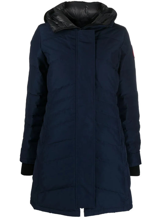 Logo-Patch Padded Down Coat