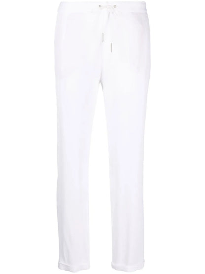 Drawstring Straight-Leg Trousers