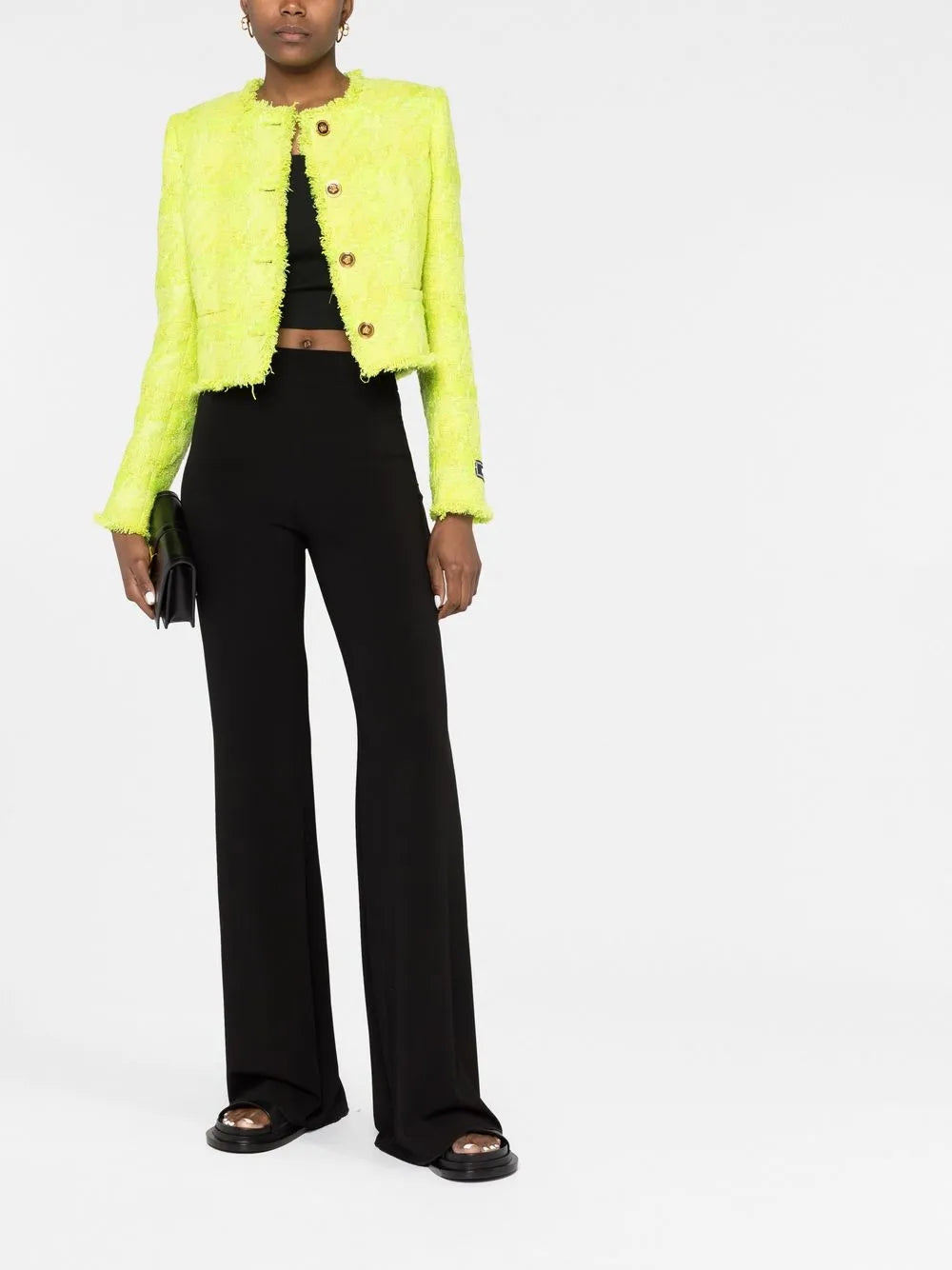 Cropped Tweed Jacket