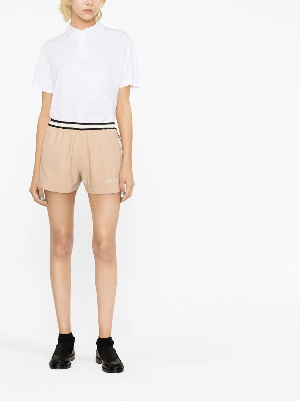 Side Stripe Track Shorts