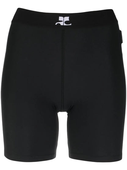 Logo-Print Biker Shorts