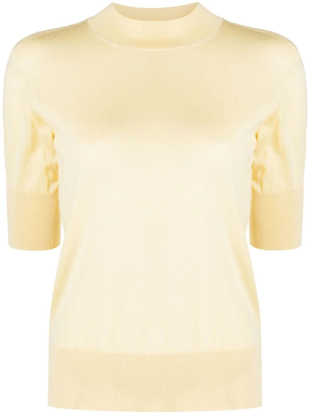 Short-Sleeve Knitted Top