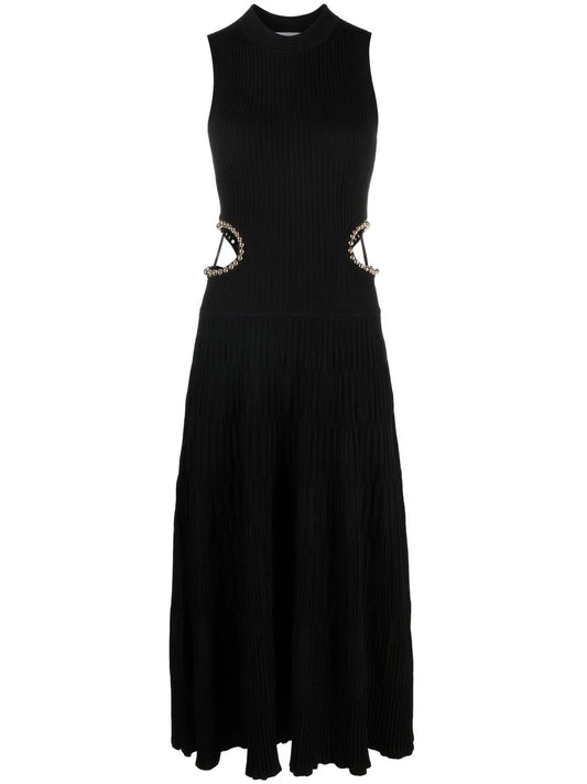 Cut-Out Knitted Dress