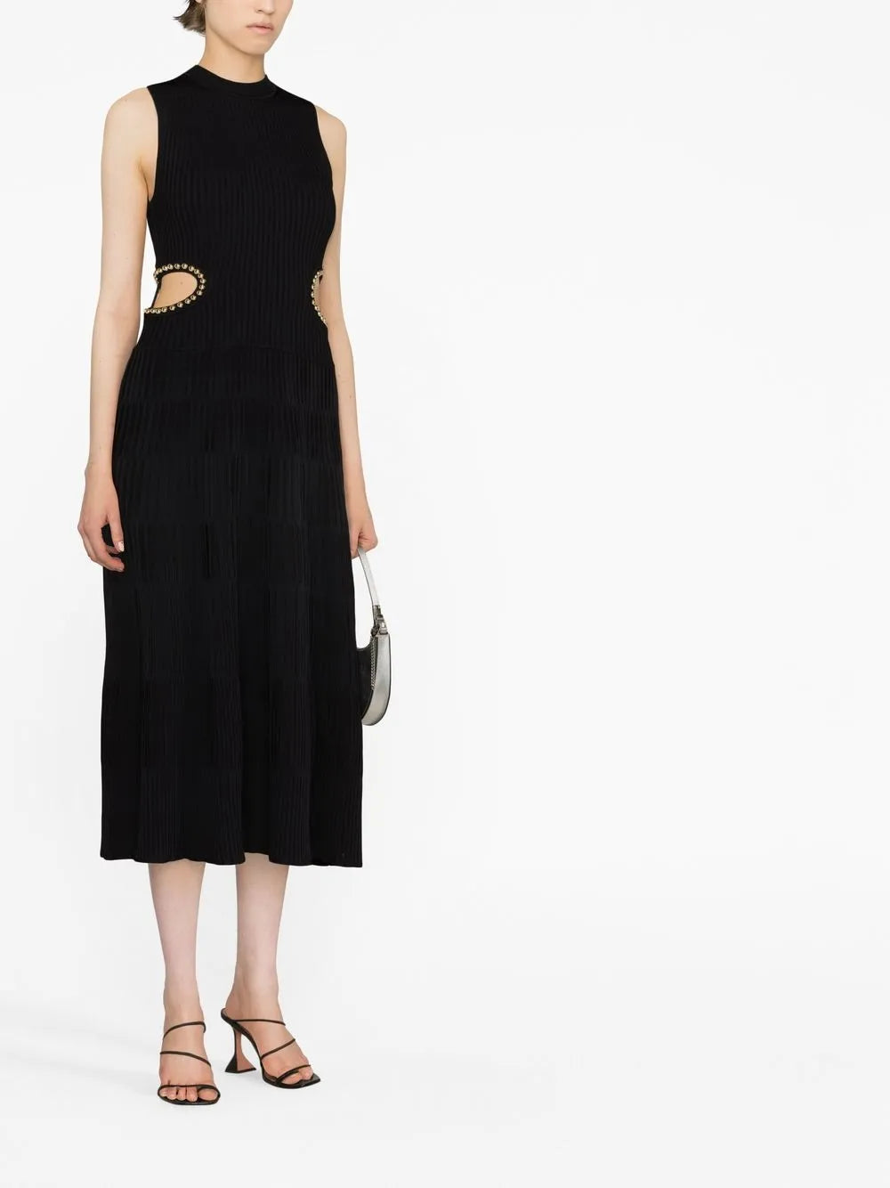 Cut-Out Knitted Dress