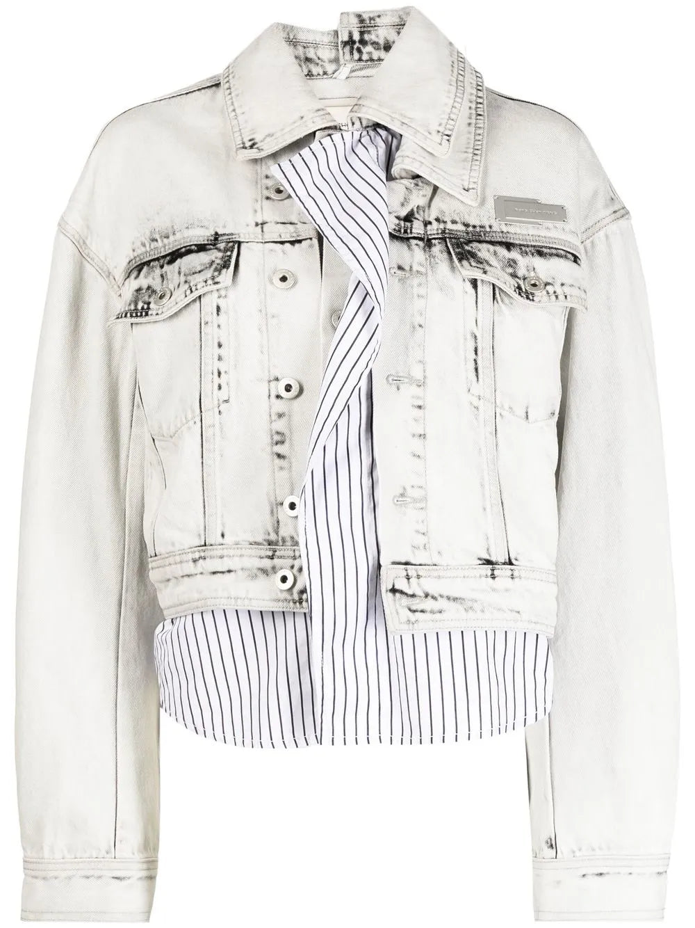 Logo-Patch Denim Jacket