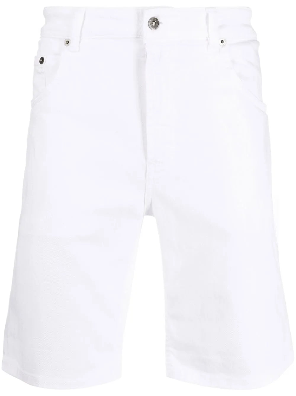 Turn-Up Denim Shorts
