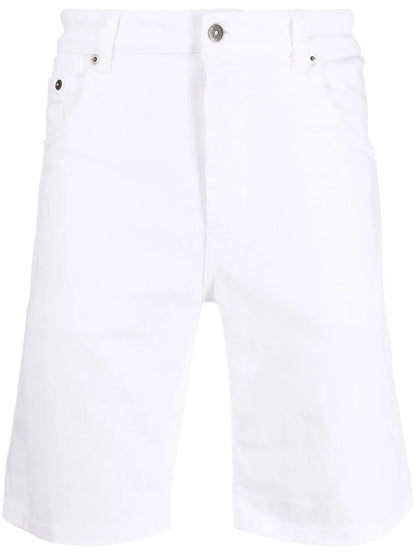 Turn-Up Denim Shorts