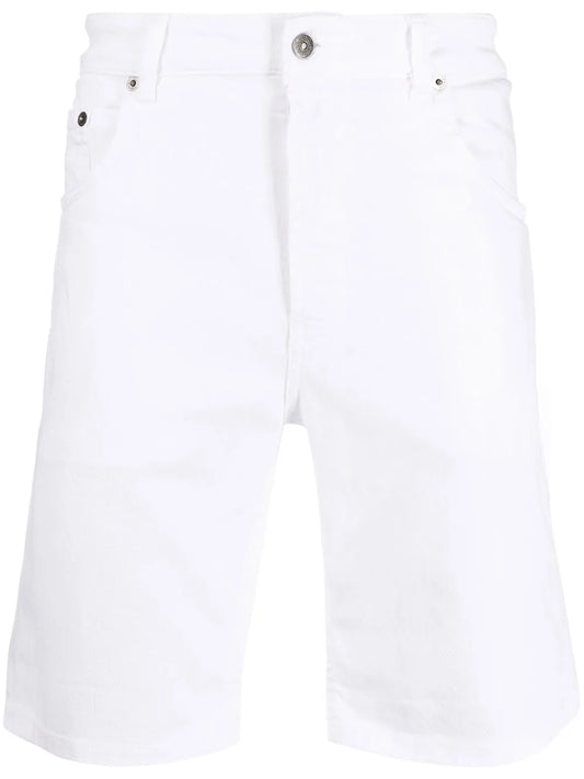 Turn-Up Denim Shorts