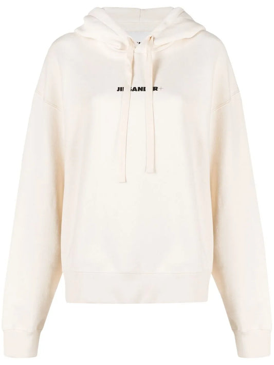 Logo-Print Drawstring Hoodie