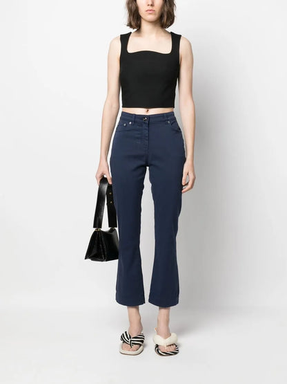 Frederick Flared Cropped Jeans