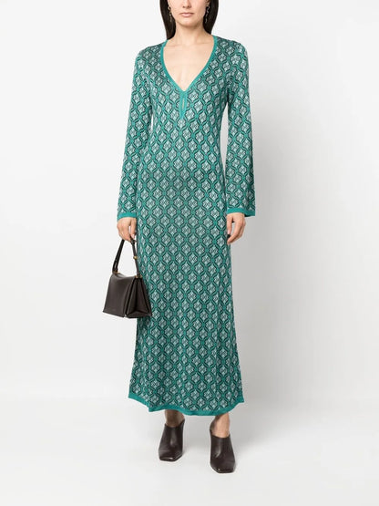 Malaya Jacquard Dress