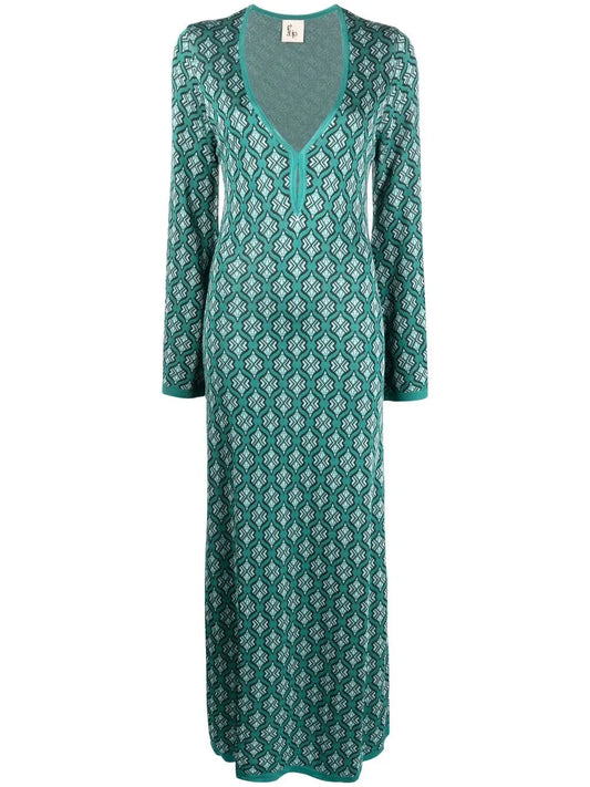 Malaya Jacquard Dress