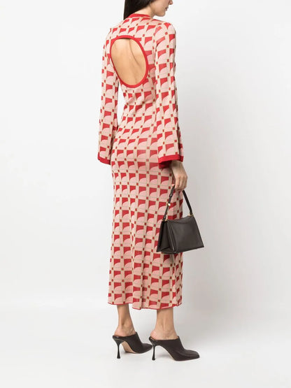 Blenda Jacquard Dress