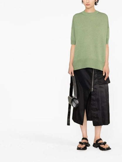Knitted Cashmere Top