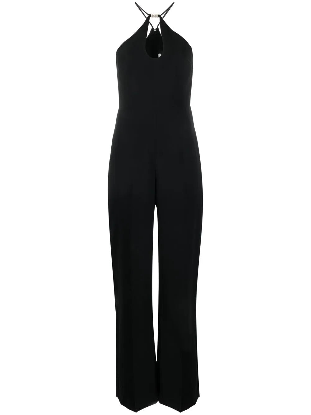 Hardware-Detail Sleeveless Jumpsuit