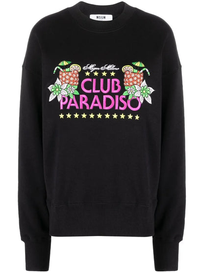 Graphic-Print Sweatshirt