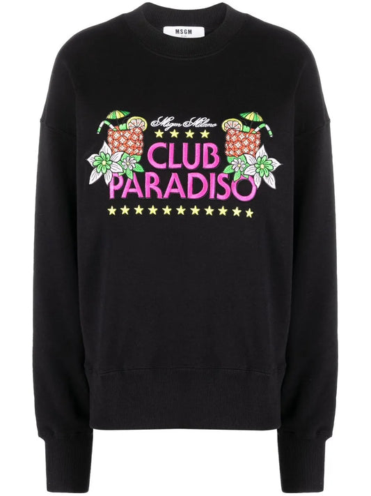 Graphic-Print Sweatshirt