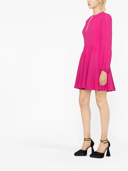 Long-Sleeved Minidress