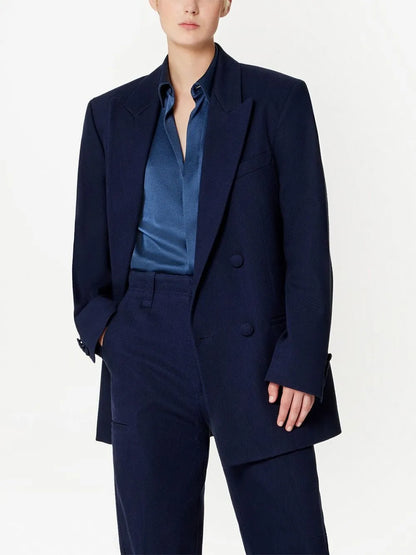 Long-Sleeved Satin Shirt