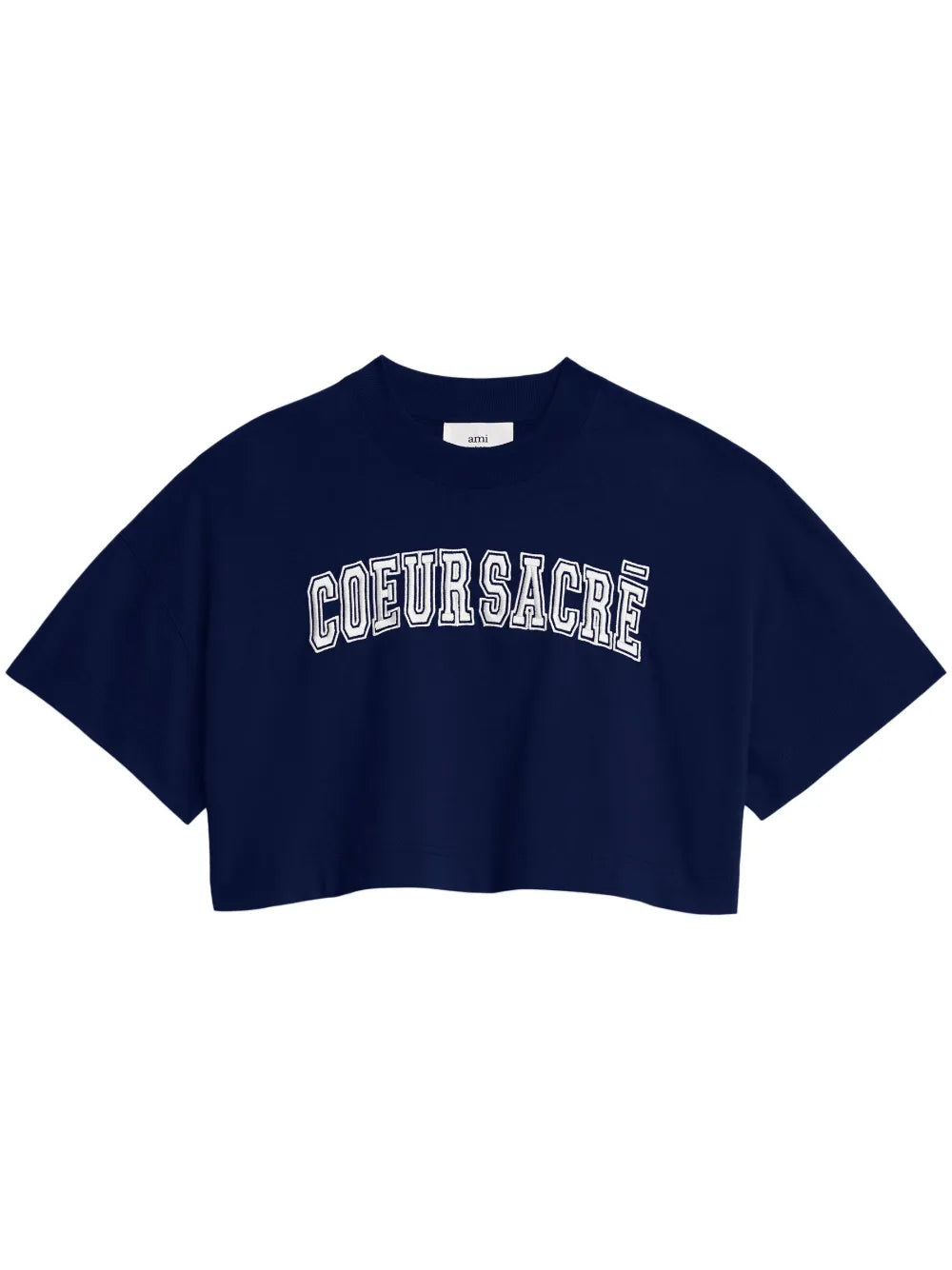 Alexandre Mattiussi Logo-Print Cropped T-Shirt