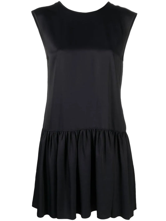 Round-Neck Sleeveless Minidress